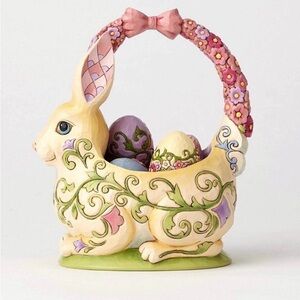 Jim Shore Easter Bunny Basket